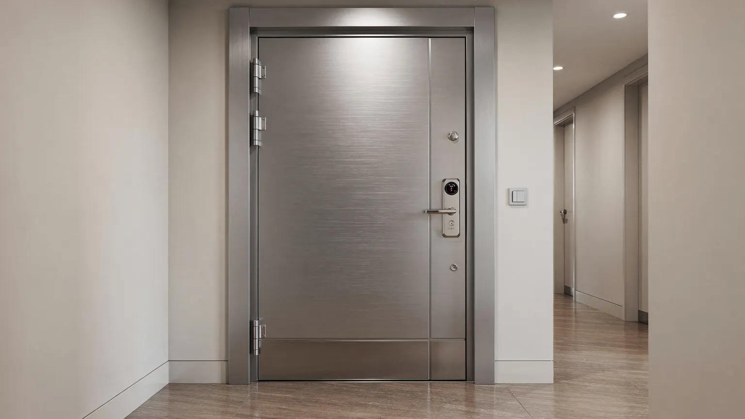 Porte blindée installée à Thuir