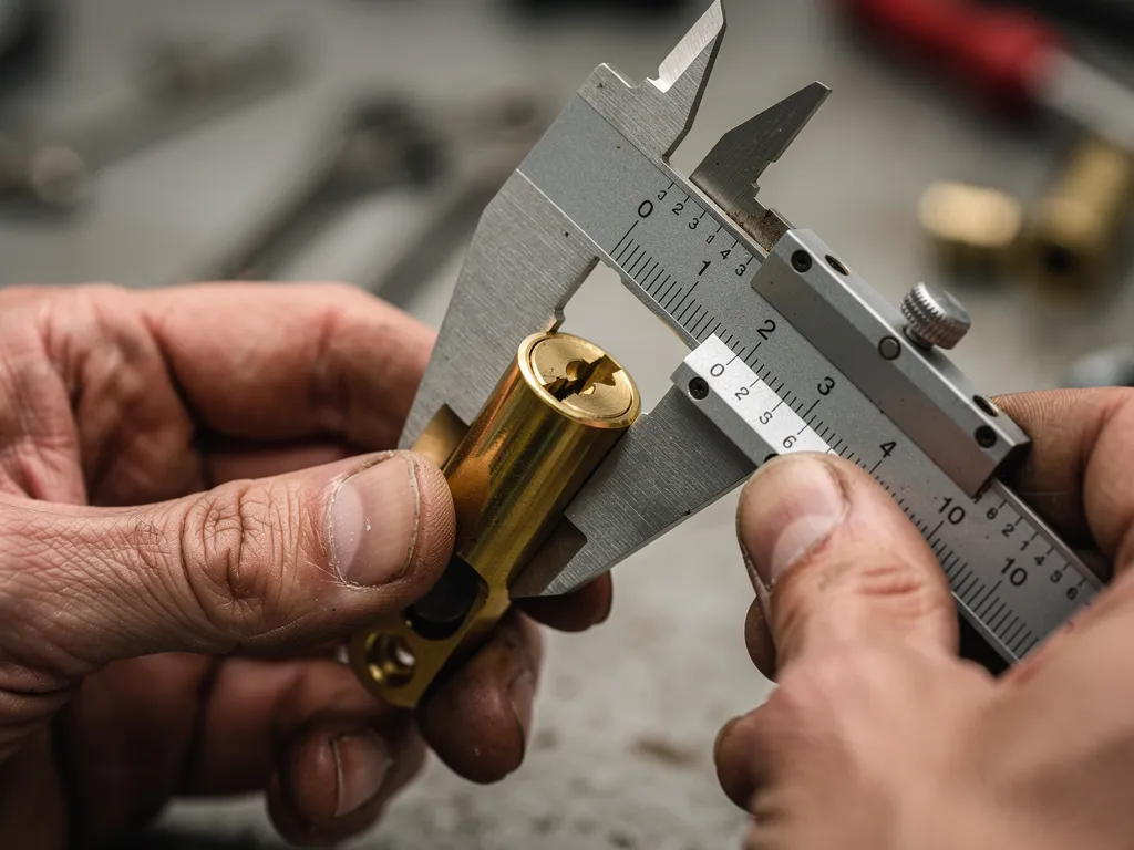 Mesure précise du cylindre avant remplacement